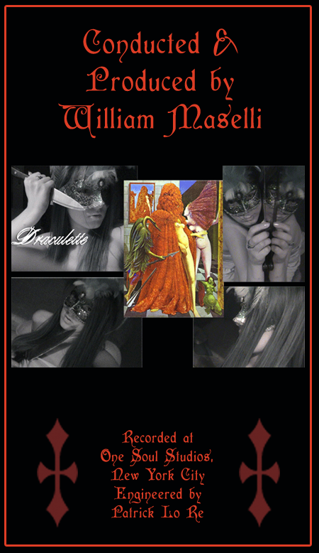 Draculette Opera In Two Acts  William Maselli