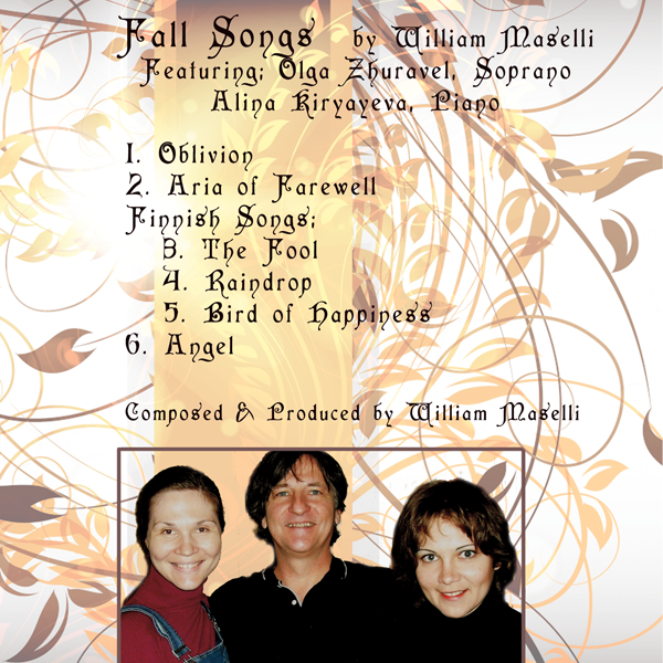 Fall Songs by William Maselli
